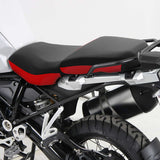 C.C.Rider BMW R1200GS Seat Rider Passenger Seat Pillion Cushion With Red carbon fiber Fit For BMW R1200GS R1250GS Adventure 2013-2023