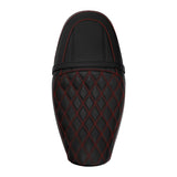 C.C.RIDER Kawasaki Z900RS ERGO Seat Genuine Z900RS Cafe 2 Up Seat Black Red  Lattice Stitch Fits Kawasaki Z900RS 2018-2025