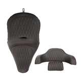 C.C.RIDER Indian Chieftain 2 Up Seat Touring Motorcycle Seat With Passenger Backrest Pad, 2014-2025
