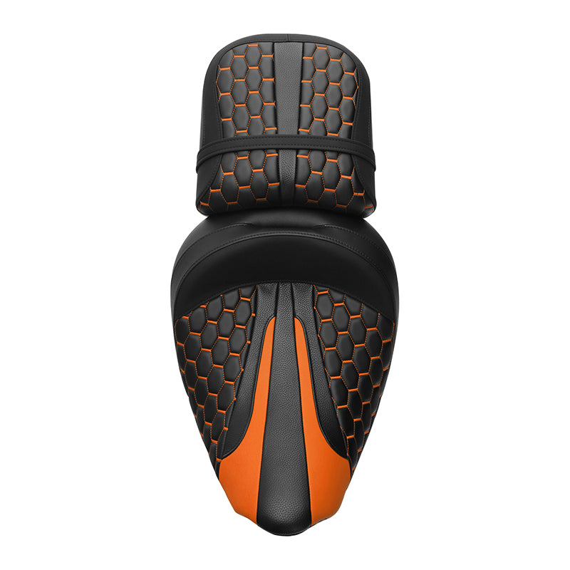 C.C. RIDER Indian Seat 2 Piece 2 Up Seat For Indian Chieftain Dark Horse Chieftain Limited Chieftain Elite Springfield, 2014-2025