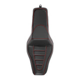 C.C. RIDER Softail Step Up Seat 2 up Seat Carbon Fiber For Softail Street Bob FXBB Standard FXST Models 2018-2024