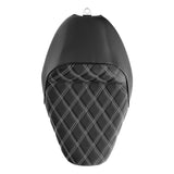 C.C. RIDER Harley Sportster Seat Café Racer Seat Diamond For Sportster Iron 883 Iron1200 XL883 XL1200, 2010-2023