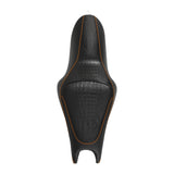 C.C. RIDER Sportster Seat Solo Seat 3.3 Gallon Tank Sportster Seat For Iron 883 Iron 1200 XL883 XL1200, 2004-2023