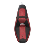C.C. RIDER Indian Scout 2 Up Seat Driver Passenger Sport Seat Contrast Color Alligator Pattern For Indian Scout Sixty 100th Aniversary, 2015-2024