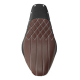 C.C. RIDER Softail Seat Solo Seat Driver Seat Rider Seat For Street Bob Sofatil Slim Deluxe, Studs Design, 2018-2024