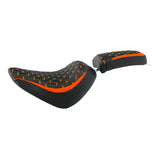 C.C. RIDER Softail Seat Driver And Passenger Seat 2 Up Seat For Street Bob Softail Standard FXBB FXST 2018-2024