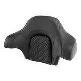 C.C. RIDER King Passenger Backrest King Tour Pack Trunk Backrest For Touring Road Glide Electra Glide Street Glide Road King, 2014-2023