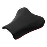 C.C. RIDER GSX-R1000 Front And Rear Seat Fit For SUZUKI GSXR1000 Black Red Stitch, 2005, 2006