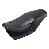 C.C. RIDER Street Seat 2 Up Seat Custom Motorcycle Seat Blue Stitiching For Street 500 750 XG500 XG750, 2015-2023