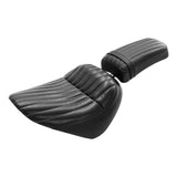 C.C. RIDER Softail Seat Driver And Passenger Seat 2 Up Seat For Street Bob Softail Standard FXBB FXST 2018-2024