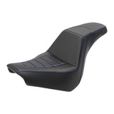 C.C. RIDER Softail Step Up Seat 2 up Seat Carbon Fiber For Softail Street Bob FXBB Standard FXST Models 2018-2024