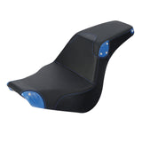C.C. RIDER Softail Step Up Seat 2 Up Seat For Softail Standard Street Bob FXBB Standard FXST, 2018-2023