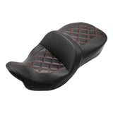 C.C. RIDER Touring Seat 2 Up Seat Driver Passenger Seat For Harley CVO Road Glide Electra Glide Street Glide Road King, 2009-2023
