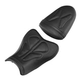 C.C. RIDER GSX-R1000  Front And Rear Seat Fit For SUZUKI GSXR1000 Black Butterfly Stitch, 2007, 2008