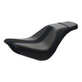 C.C. RIDER Softail Seat 2 up Driver And Passenger Seat Chopper Seats Alcantara Motorcycle Seats Cover Street Bob 114 FXBB 2018-2024