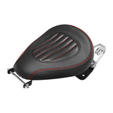 C.C.Rider Dyna Solo Spring Seat Chopper Style Motorcycle Seat For FXD / FXDWG Dyna Models Switchback Super Glide, 2007-2017