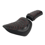 C.C. RIDER Softail Seat Driver And Passenger Seat 2 Up Seat For Street Bob Softail Standard FXBB FXST 2018-2023