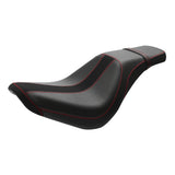 C.C. RIDER Softail Seat 2 up Driver And Passenger Seat Chopper Seats Alcantara Motorcycle Seats Cover Street Bob 114 FXBB 2018-2024