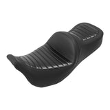 *Handcrafted* C.C. RIDER Touring Seat Driver Passenger Seat 2 Up Seat For FL Touring Road King Electra Glide, 2009-2023