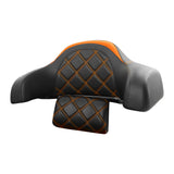 C.C.RIDER Indian Chieftain 2 Up Seat Touring Motorcycle Seat Diamond Stitching, 2014-2025