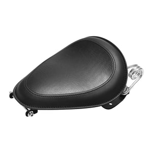C.C.Rider Dyna Solo Spring Seat Chopper Style Motorcycle Seat For FXD / FXDWG Dyna Models Switchback Super Glide, 2007-2017
