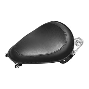C.C.Rider Dyna Solo Spring Seat Chopper Style Motorcycle Seat For FXD / FXDWG Dyna Models Switchback Super Glide, 2007-2017
