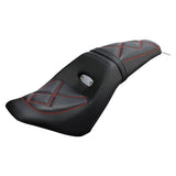 C.C. RIDER Indian Scout 2 Up Seat Driver Passenger Sport Seat For Indian Scout Sixty 100th Aniversary Scout ABS, 2015-2024