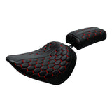 C.C. RIDER Softail Seat Driver And Passenger Seat 2 Up Seat For Street Bob Softail Standard FXBB FXST 2018-2024