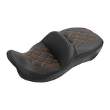 C.C. RIDER Touring Seat 2 Up Seat Driver Passenger Seat For Harley CVO Road Glide Electra Glide Street Glide Road King, 2009-2023