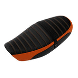 C.C.RIDER Kawasaki Z900RS ERGO Seat Genuine Z900RS Cafe 2 Up Seat Orange Black stiching Fits Kawasaki Z900RS 2018-2025