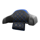 C.C.RIDER Indian Chieftain 2 Up Seat Touring Motorcycle Seat Diamond Stitching, 2014-2025