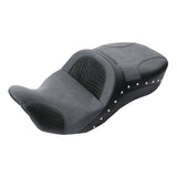 C.C. RIDER Touring Seat 2 Up Seat Driver Passenger Seat For Harley CVO Road Glide Electra Glide Street Glide Road King, 2009-2023
