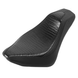 C.C. RIDER Softail Seat Solo Seat Driver Seat Rider Seat For Street Bob Sofatil Slim Deluxe, Orange, 2018-2022