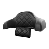 C.C.RIDER Indian Chieftain Passenger Backrest Pad King Tour Pack Backrest, 2014-2023