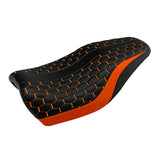 C.C. RIDER Street Seat 2 Up Seat Orange Stitching Seat For Street 500 750 XG500 XG750, 2015-2023