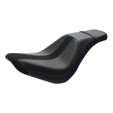 C.C. RIDER Softail Seat 2 up Driver And Passenger Seat Chopper Seats Alcantara Motorcycle Seats Cover Street Bob 114 FXBB 2018-2024