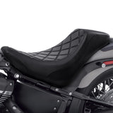 C.C. RIDER Softail Seat Solo Seat Driver Seat Rider Seat For Street Bob Softail Slim Deluxe, 2018-2024