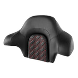 C.C. RIDER King Passenger Backrest King Tour Pack Trunk Backrest For Touring Road Glide Electra Glide Street Glide Road King, 2014-2023