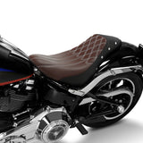 C.C. RIDER Softail Seat Solo Seat Driver Seat Rider Seat For Street Bob Sofatil Slim Deluxe, Studs Design, 2018-2024