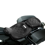 C.C. RIDER Touring Seat Rider Seat Driver Seat Front Seat Low Profile For Touring CVO Road Glide Street Glide Road King, 2009-Later