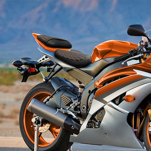 Schwarz Hinten Sozius Sitz für Yamaha YZFR6 YZF R6... – Vicedeal