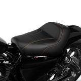 C.C. RIDER Harley Sportster Seat Café Racer Seat Diamond For Sportster Iron 883 Iron1200 XL883 XL1200, 2010-2023