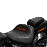 C.C. RIDER Softail Seat Driver And Passenger Seat 2 Up Seat For Street Bob Softail Standard FXBB FXST Custom Motorcyle Seat 2018-2024