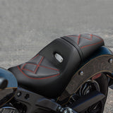 C.C. RIDER Indian Scout 2 Up Seat Driver Passenger Sport Seat For Indian Scout Sixty 100th Aniversary Scout ABS, 2015-2024