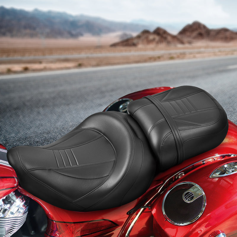 C.C. RIDER Indian Seat 2 Piece 2 Up Seat For Indian Chieftain Dark Horse Chieftain Limited Chieftain Elite Springfield, 2014-2025