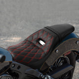 C.C. RIDER Indian Scout 2 Up Seat Driver Passenger Sport Seat For Indian Scout Sixty 100th Aniversary Scout ABS, 2015-2024