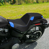C.C. RIDER Softail Step Up Seat 2 Up Seat For Softail Standard Street Bob FXBB Standard FXST, 2018-2023