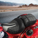 C.C. RIDER Indian Seat 2 Piece 2 Up Seat For Indian Chieftain Dark Horse Chieftain Limited Chieftain Elite Springfield, 2014-2025