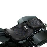 C.C. RIDER Touring Seat Rider Seat Driver Seat Front Seat Low Profile For Touring CVO Road Glide Street Glide Road King, 2009-Later