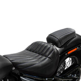 C.C. RIDER Softail Seat Driver And Passenger Seat 2 Up Seat For Street Bob Softail Standard FXBB FXST 2018-2024